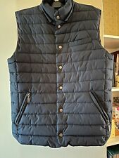 Gilet SPADA di colore blu, taglia S, imbottito e foderato, originale