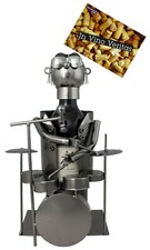 Batterista che suona alla