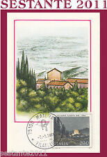 ITALIA MAXIMUM MAXI CARD 1981 GIUSEPPE UGONIA SERA DI FESTA (359)