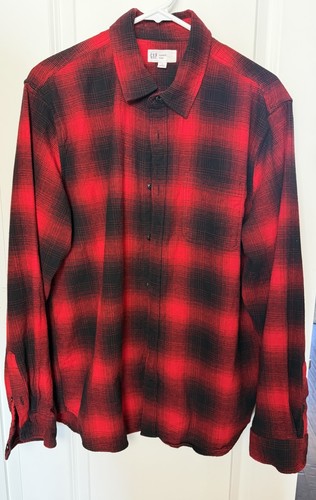 Camicia gap rossa nera - rossa,