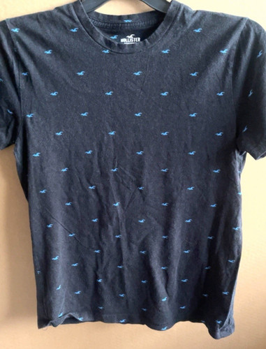Maglietta hollister media nera - hollister,