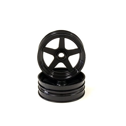 Ruota anteriore kyosho nero 2 - ruota,