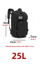 Zaino Tattico Militare 25L