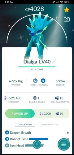 Pokemon shiny dialga - pokemon,