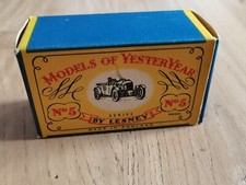 MODELLINO MODELS OF YESTERYEAR BY  LESNEY - 1929 BENTLEY LE MANS  Y-5