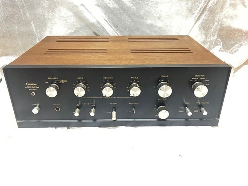 Sansui 666 stereo amplifier - sansui, au-666