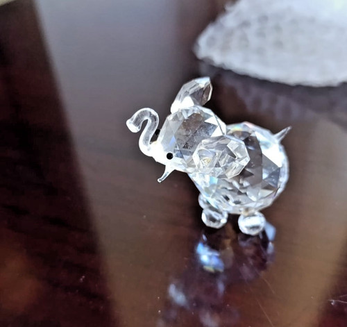 Elefante cristallo swarovski - cristallo,