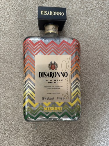 Disaronno missoni bottle - bottle,