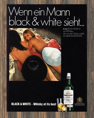 Black white whisky - black,