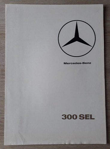 Brochure mercedes 300 - mercedes,