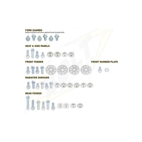 Kit viti fissaggio plastiche - kit,
