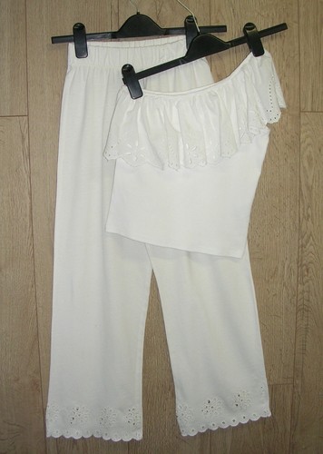 Pantalone zara bambina - pantalone, panna