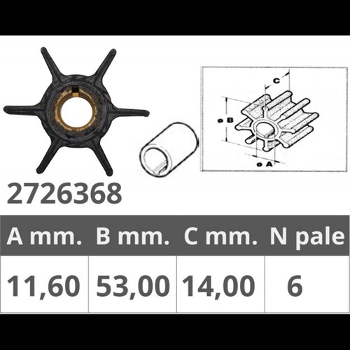 Girante per hidea yamaha - girante,