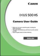 Canon IXUS 500 HS Digital