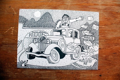 Commemorative postcard - commemorative,