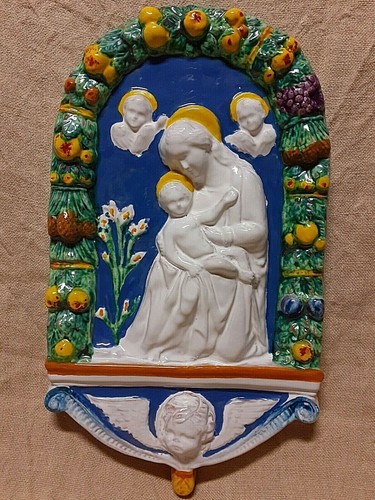 Madonna bambino arco - madonna,