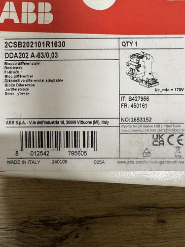 Abb 2csb202101r1630 dda202 - abb,