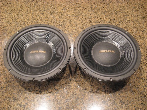 Subwoofer audio auto vintage