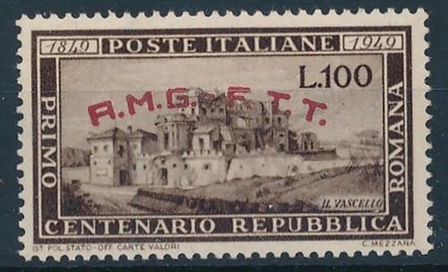 1949 italia trieste amg - ,