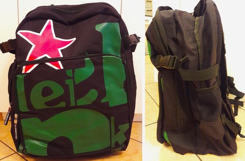 Zaino birra heineken - zaino,