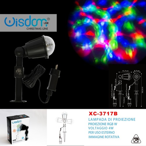 Proiettore natale rgb laser - natale,