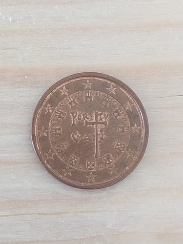 2002 portogallo euro cent - cent, 2