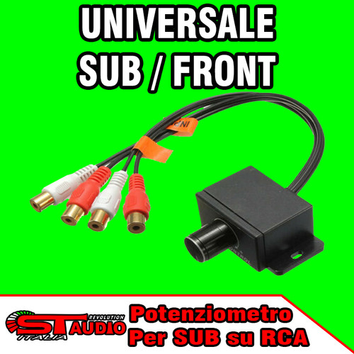 Potenziometro per subwoofer - per, e