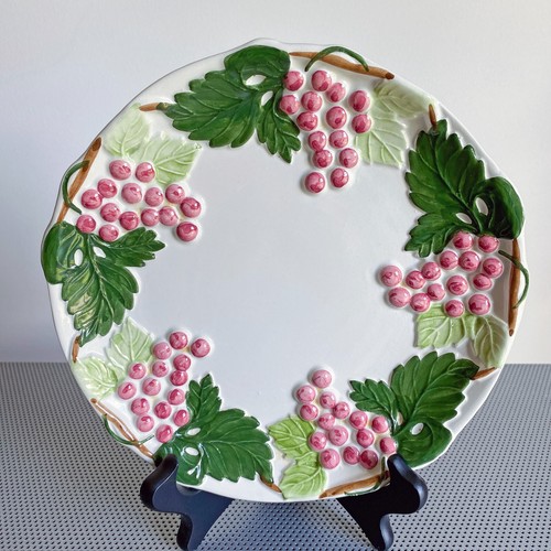 Piatto maiolica vintage
