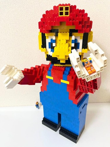 Lego minifigure super mario - minifigure,