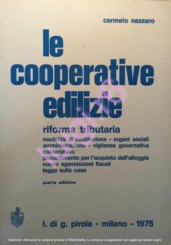 Cooperative edilizie - edilizie,