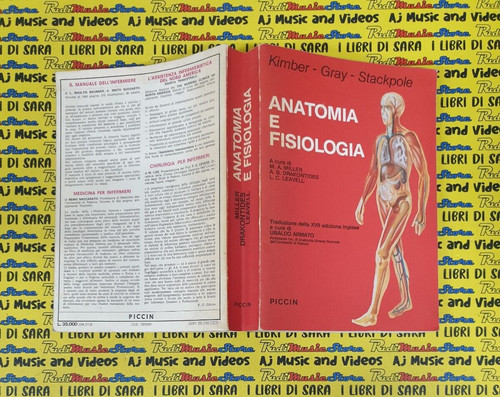 Book libro anatomia - book, e