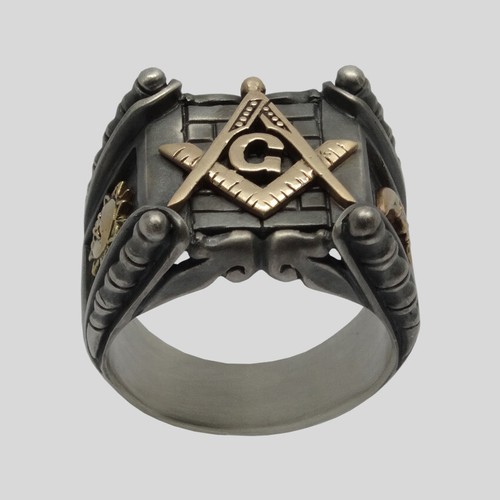 Anello massonico argento - anello,