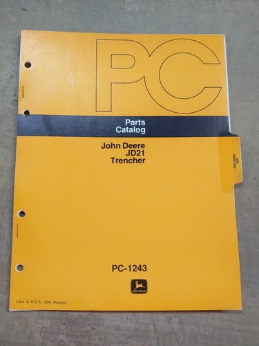 Catalogo ricambi trincia john - catalogo,