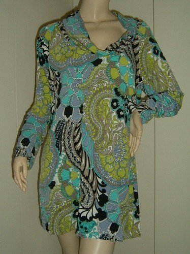 Abito vestito donna fantasia - abito,
