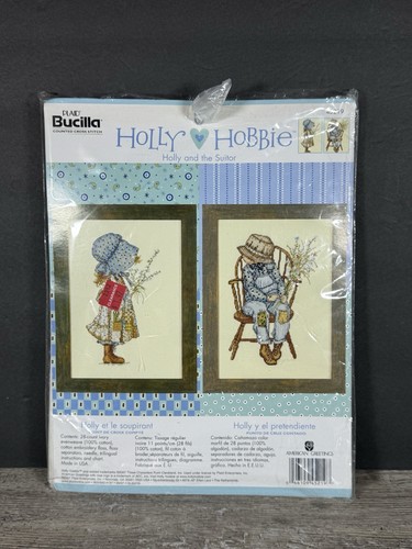 Kit punto croce vintage holly - vintage,