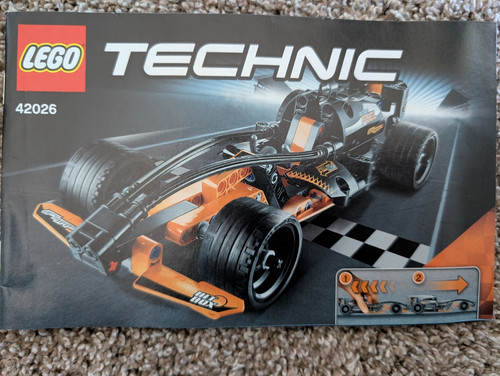 Lego black champion racer - champion,