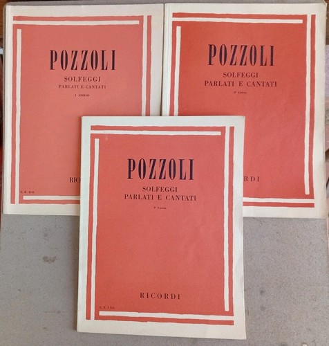 Solfeggi parlati cantati - parlati, 1°