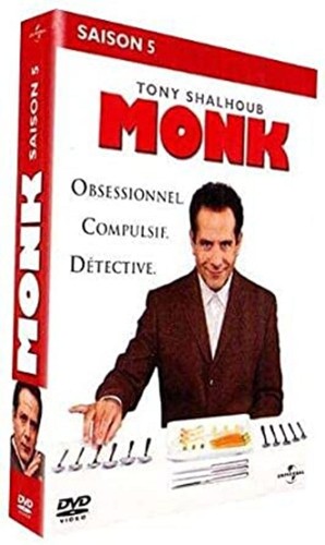 Dvd monk saison - 5, dvds]