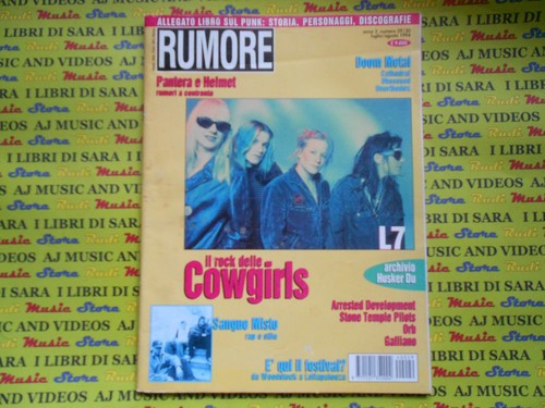 Rivista rumore 1994 - rumore, 29-30/1994