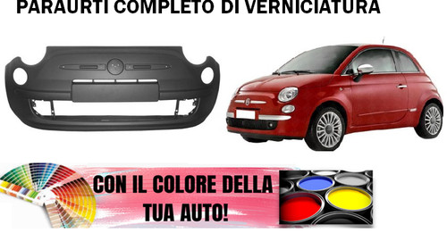 Paraurti anteriore fiat - anteriore, 500
