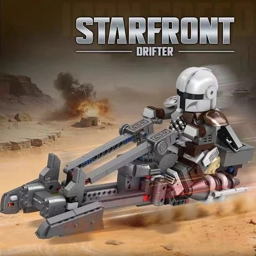 Star wars mandalorian speeder - star,