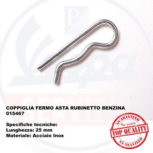 Coppiglia fermo asta rubinetto - asta,