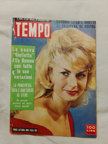 Tempo 1961 sofia loren - sofia, in