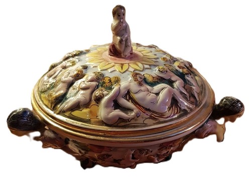 Capodimonte antica ciotola - capodimonte,