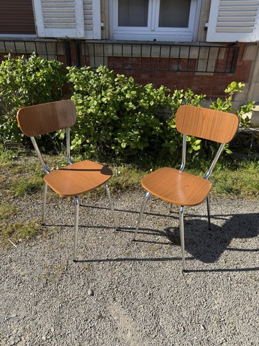 Coppia sedie vintage formica - coppia,