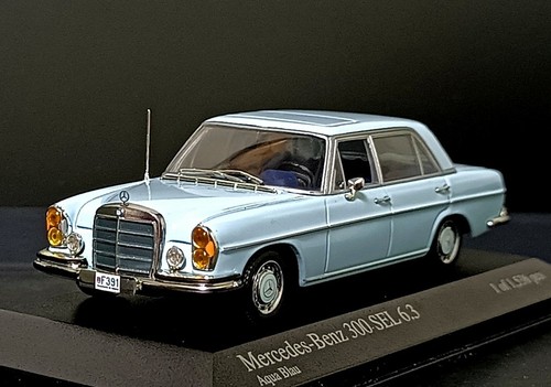 Minichamps blu mercedes - blu,