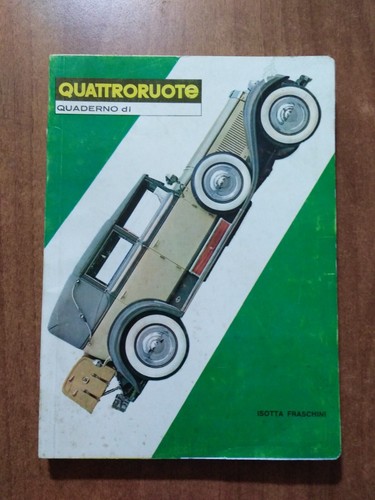 Quaderno quattroruote isotta - quaderno,