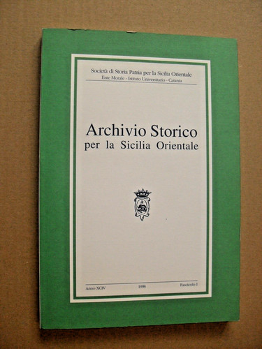 Archivio storico per - archivio, la
