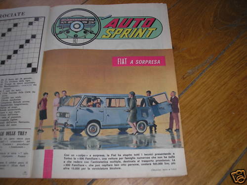 Fiat 600 familiare cover - fiat,