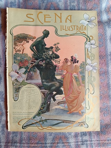 Scena illustrata 1 gennaio - illustrata,